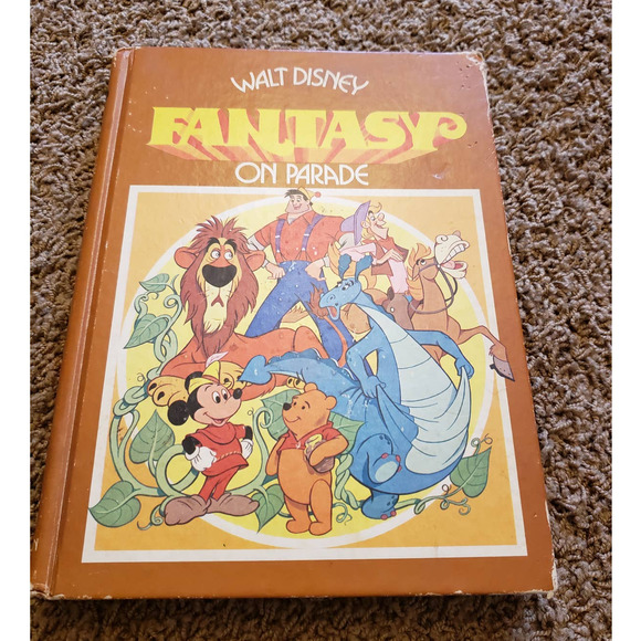 1970s Walt Disney Fantasy On Parade Illustrations Golden Press Childrens Stories - Picture 11 of 11